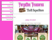 Tablet Screenshot of njforgottentreasures.com